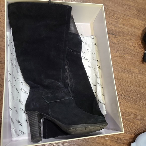 NineWest suede leather heeled boots - Picture 5 of 7